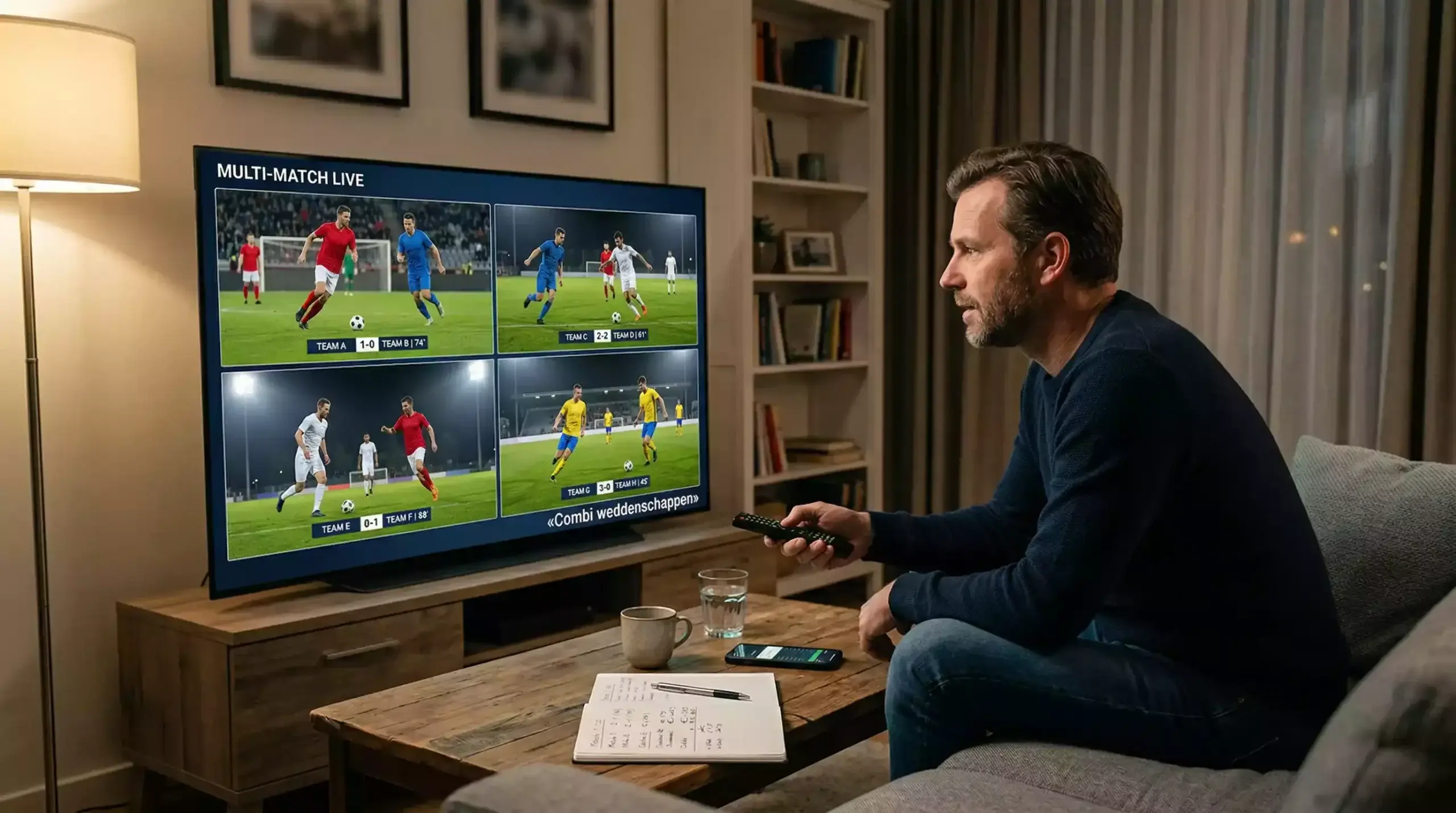 Accumulator wedden combi weddenschappen voetbal