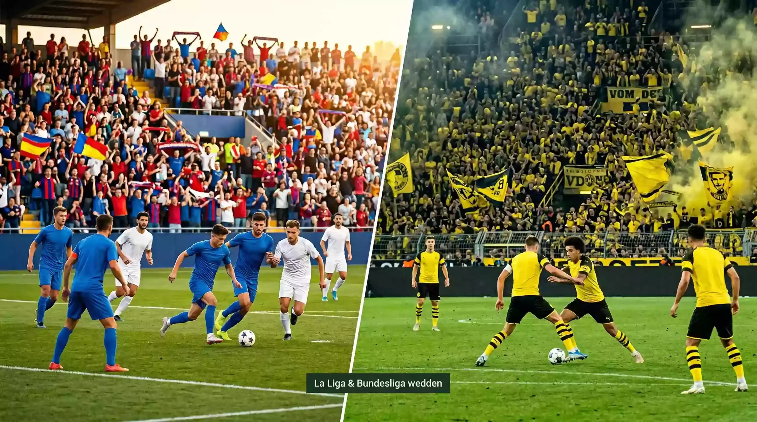 La Liga en Bundesliga wedden Spaans en Duits voetbal