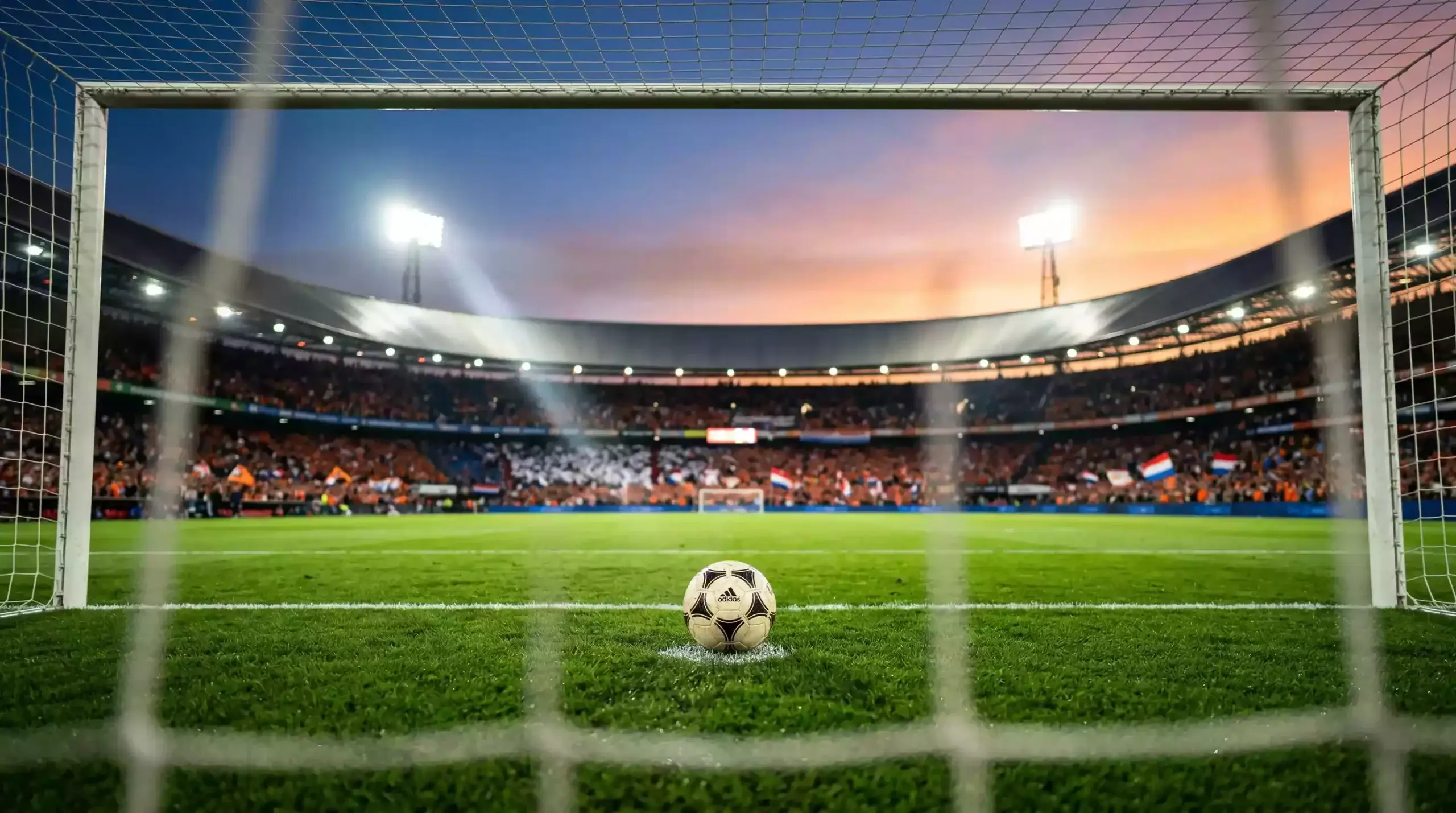 Voetbalwedden tips: sfeervolle avondwedstrijd in een Nederlands stadion